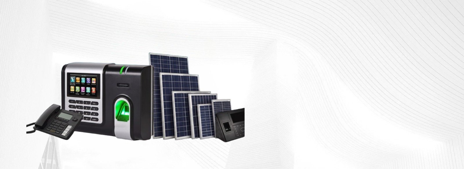 Smart security communication and solar systems